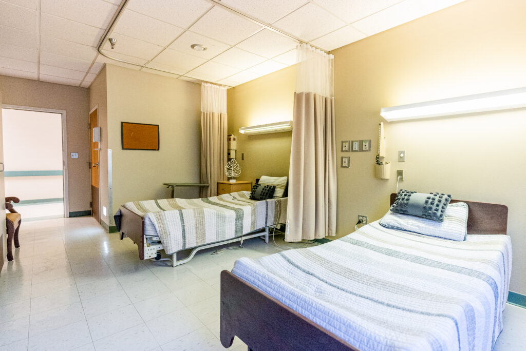 Room available in a respite care center